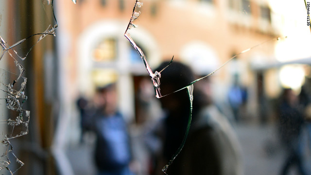 broken window